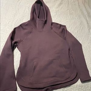 90 Degrees Women’s Athletic Hooded Sweatshirt Dark Purple XL NWT